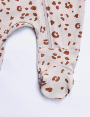 Macacão de Bebê Ziper com opção de Pezinho | Jaguar