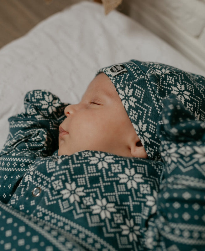 Kit Bebê Macacão Minimalista Meu Primeiro Natal - 3 peças | Sweater