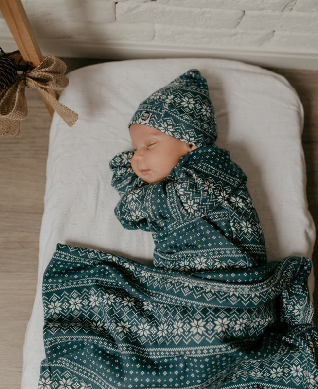 Kit Bebê Macacão Minimalista Meu Primeiro Natal - 3 peças | Sweater