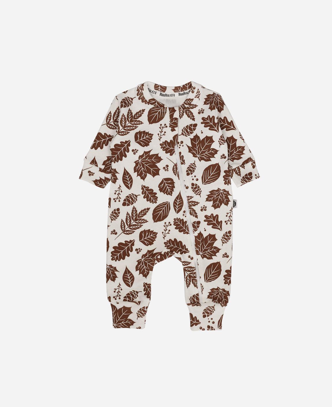 Macacão de Bebê Ziper com opção de Pezinho | Fall