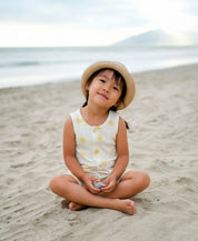 Macaquinho de Verão Botões Regata Unissex | Solar