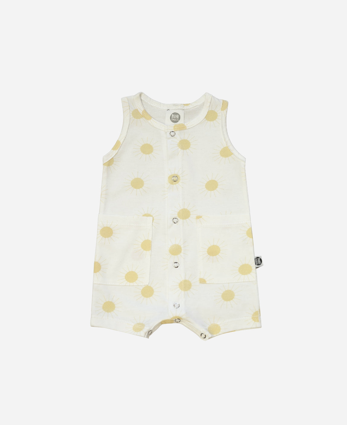 Macaquinho de Verão Botões Regata Unissex | Solar