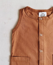 Conjunto Bebê Menino Verão Macaquinho + Babador | Ginger e Swirl