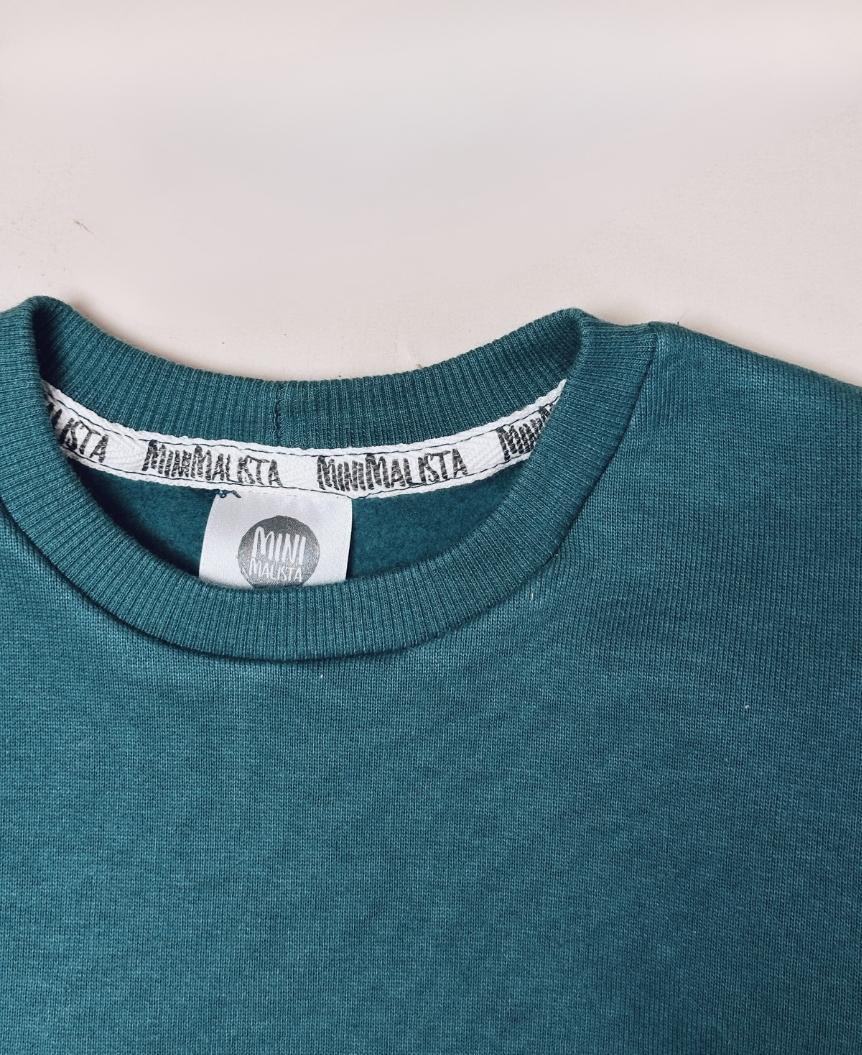 Moletom Básico Peluciado | Liso Deep Green