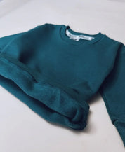 Moletom Básico Peluciado | Liso Deep Green