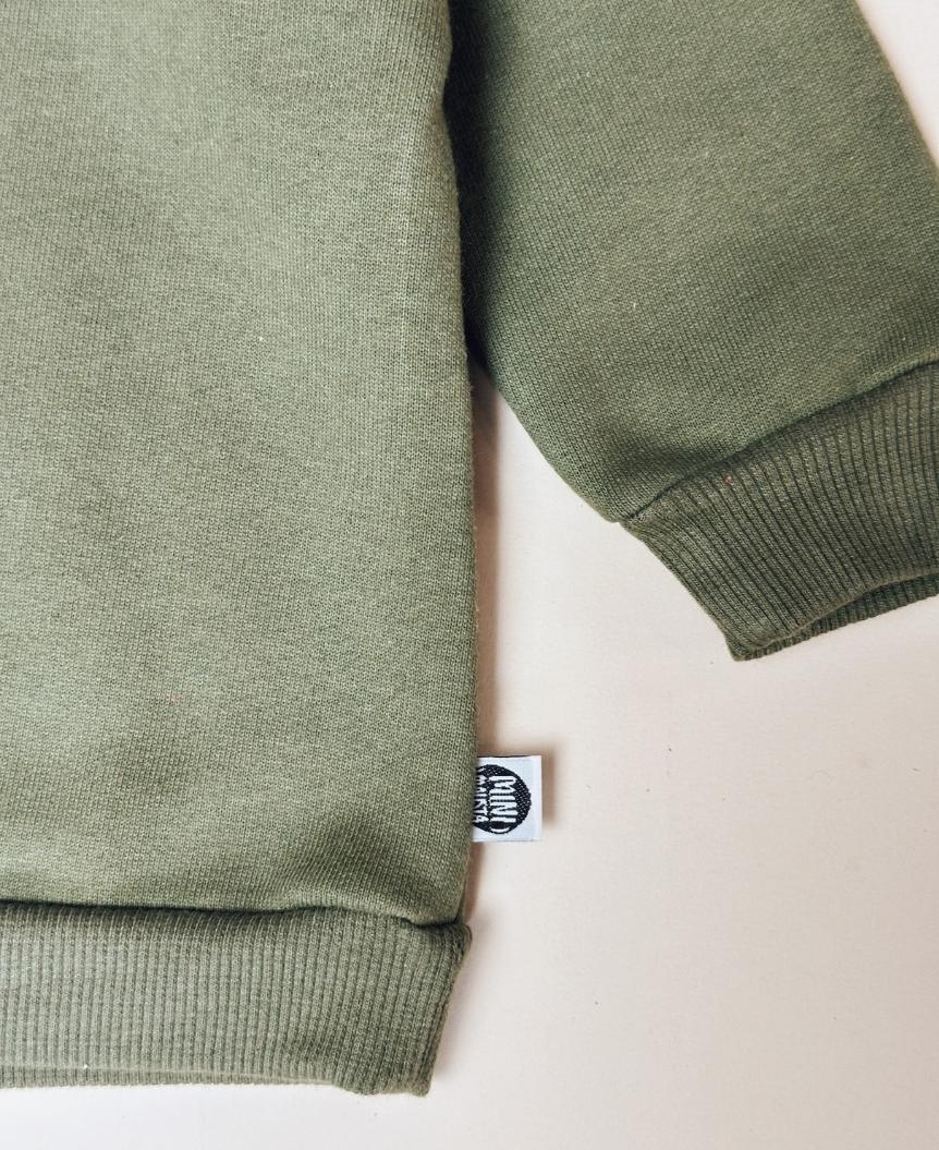 Moletom Básico Peluciado | Liso Jungle Green