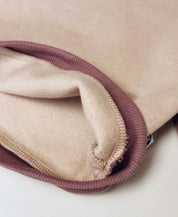 Moletom Básico Peluciado Mixed | Liso Cinnamon e Dark Rose