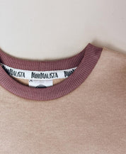 Moletom Básico Peluciado Mixed | Liso Cinnamon e Dark Rose