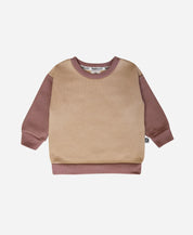 Moletom Básico Peluciado Mixed | Liso Cinnamon e Dark Rose