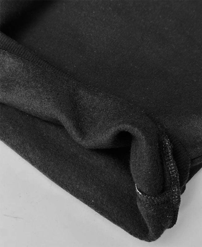 Moletom Básico Peluciado Unissex | Liso Preto