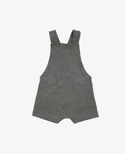 Salopette Verão Unissex MiniMalista Liso | Mescla Escuro