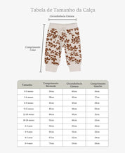 Conjunto de Moletom Infantil Algodão Peluciado Unissex | Laurel