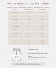Conjunto Moletom e Calça Canelada Infantil Algodão | Liso Beige