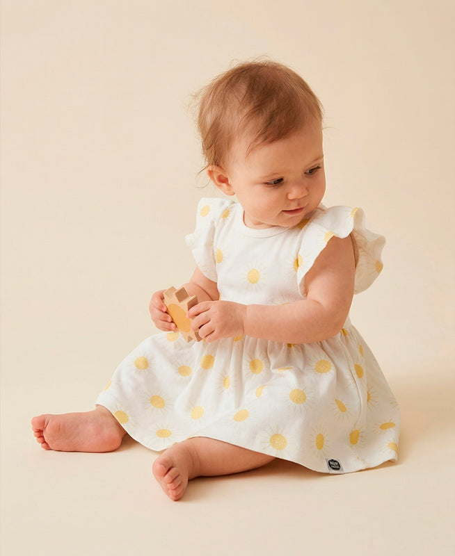 Vestido Manga Sino Infantil | Solar