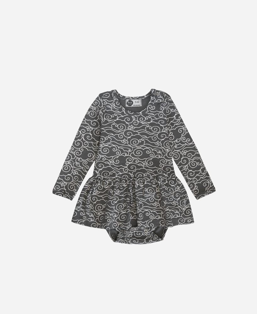 Body-Vestido de Bebê Manga Longa | Dreamy