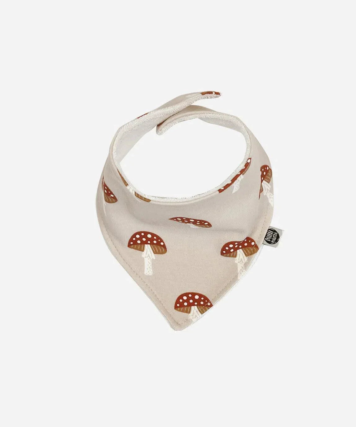 Babador Bandana Unissex Mushi - MiniMalista Baby - b2b, Baby, com-desconto-mm10, Meia Estação, Neutro, Unissex -bebê-minimalista-estiloso