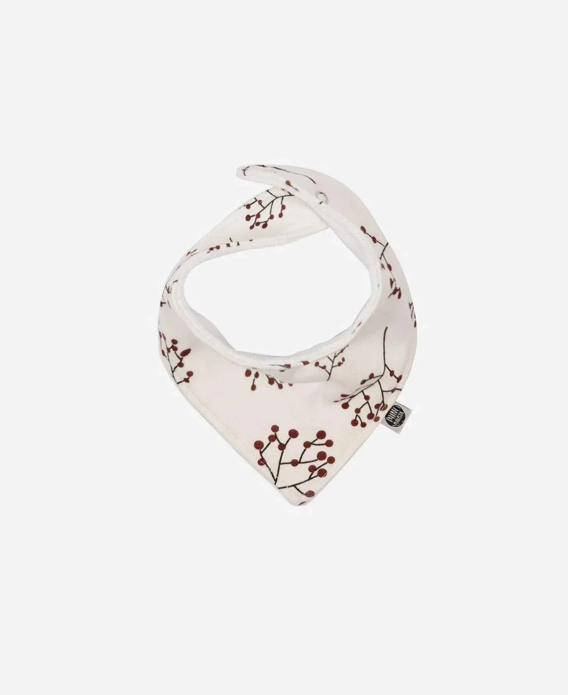 Babador Bandana Unissex | Berries - MiniMalista Baby - 0, b2b, Baby, Christmas, com-desconto-mm10, Meia Estação, Menina, natal, SALE-FINAL, Xmas -bebê-minimalista-estiloso