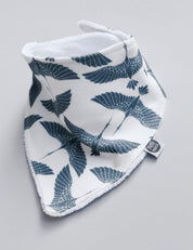 Babador Bandana Unissex | Blue Flock - MiniMalista Baby - 0.35, b2b, Baby, black-friday, com-desconto-mm10, Meia Estação, Menino -bebê-minimalista-estiloso