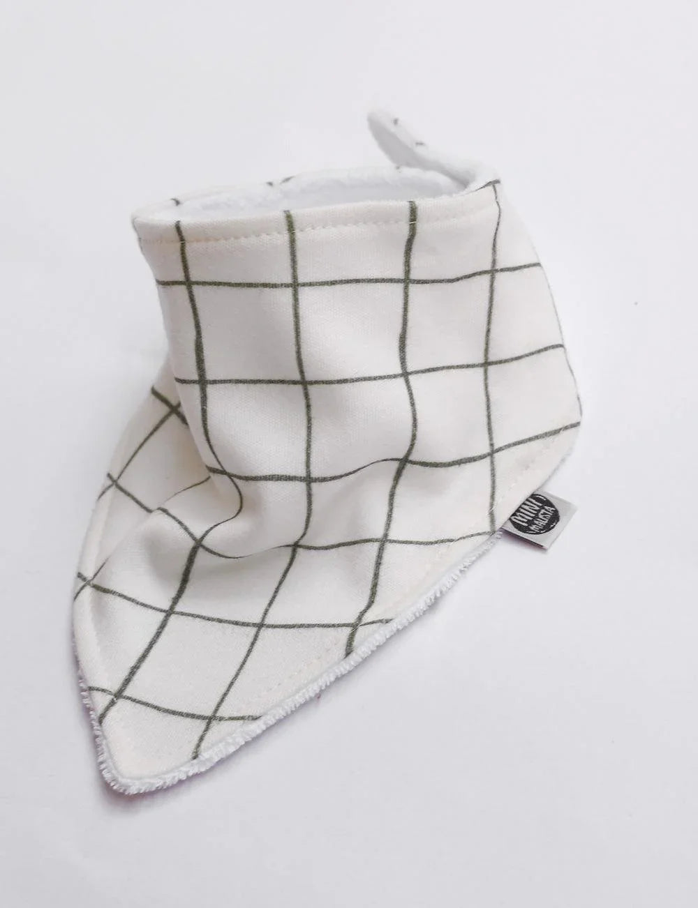 Babador Bandana Unissex | Greeny - MiniMalista Baby - 0.3, b2b, Baby, black-friday, com-desconto-mm10, Meia Estação, Menino, Neutro, Unissex -bebê-minimalista-estiloso