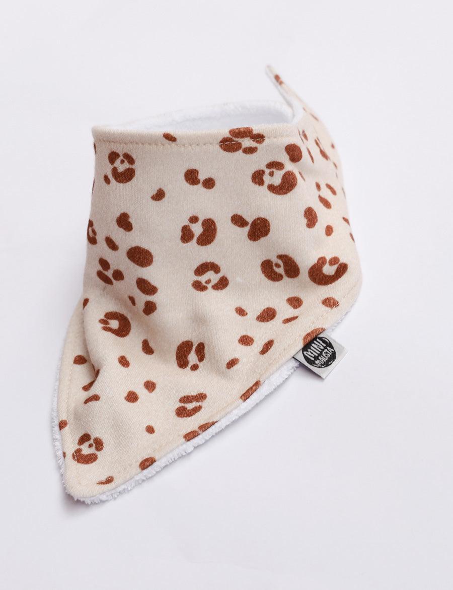 Babador Bandana Unissex | Jaguar - MiniMalista Baby - 0.4, b2b, Baby, black-friday, com-desconto-mm10, Meia Estação, Menina -bebê-minimalista-estiloso
