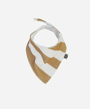 Babador Bandana Unissex | Listras Diagonais Bege - MiniMalista Baby - 0.3, b2b, Baby, black-friday, com-desconto-mm10, Meia Estação, Menino, Neutro, new, Unissex -bebê-minimalista-estiloso