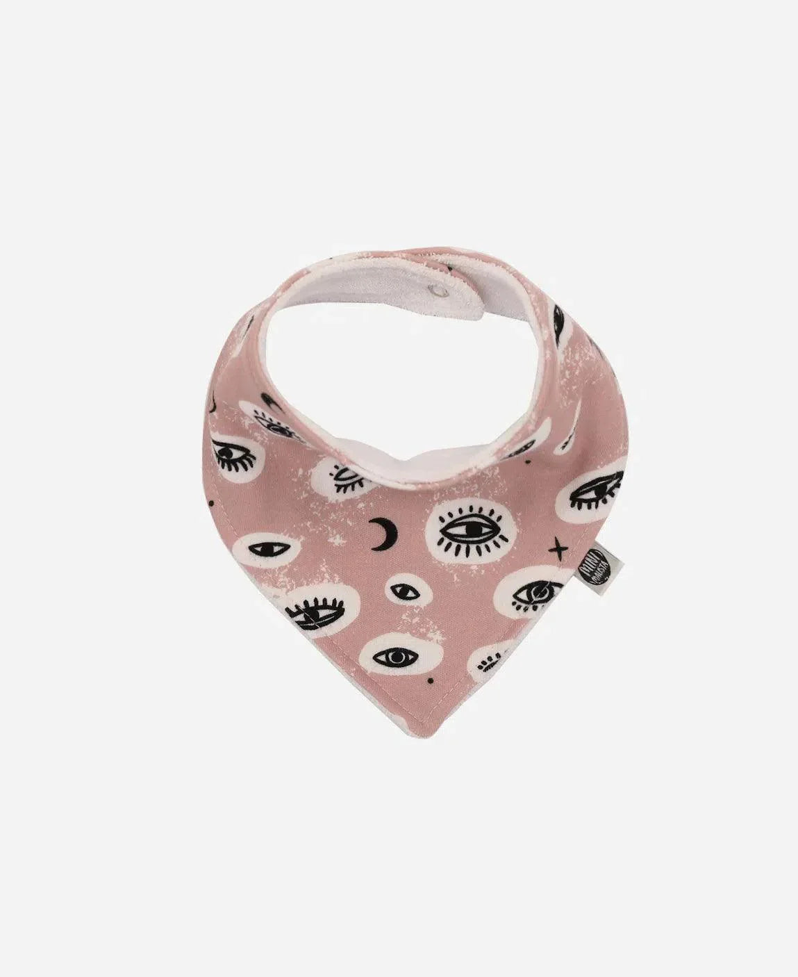 Babador Bandana Unissex | Mystic Eyes - MiniMalista Baby - 0.4, b2b, Baby, black-friday, Meia Estação, Menina, outlet, SALE-FINAL, Winter Sale 40% -bebê-minimalista-estiloso