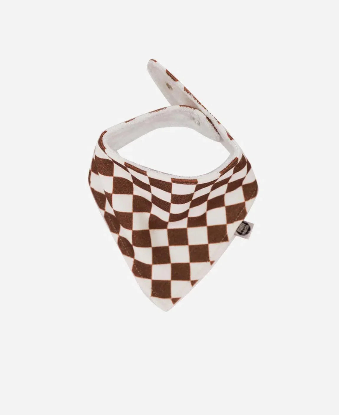 Babador Bandana Unissex | Racer Oak - MiniMalista Baby - 0.3, b2b, Baby, black-friday, com-desconto-mm10, Meia Estação, Menino, Neutro, Unissex, xadrez -bebê-minimalista-estiloso