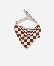 Babador Bandana Unissex | Racer Oak - MiniMalista Baby - 0.3, b2b, Baby, black-friday, com-desconto-mm10, Meia Estação, Menino, Neutro, Unissex, xadrez -bebê-minimalista-estiloso