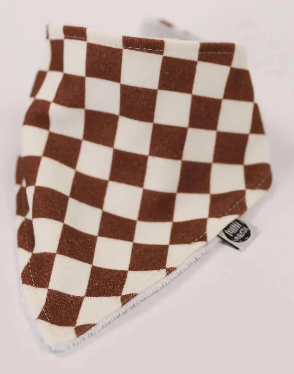 Babador Bandana Unissex | Racer Oak - MiniMalista Baby - 0.3, b2b, Baby, black-friday, com-desconto-mm10, Meia Estação, Menino, Neutro, Unissex, xadrez -bebê-minimalista-estiloso