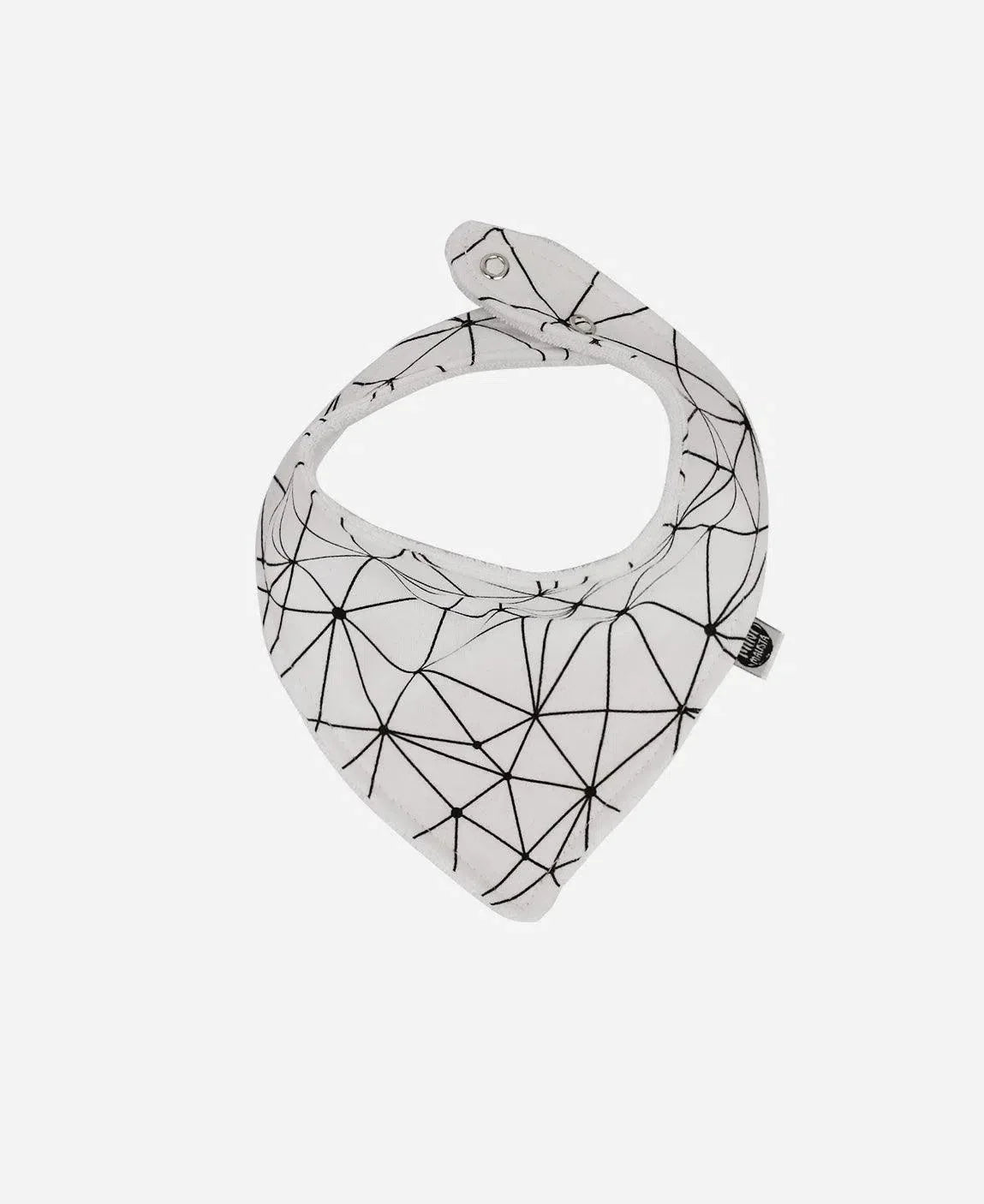 Babador Bandana Unissex | Satellite Branco - MiniMalista Baby - 0.4, b2b, Baby, black-friday, com-desconto-mm10, Meia Estação, Menino, Neutro, SALE-FINAL, Unissex -bebê-minimalista-estiloso