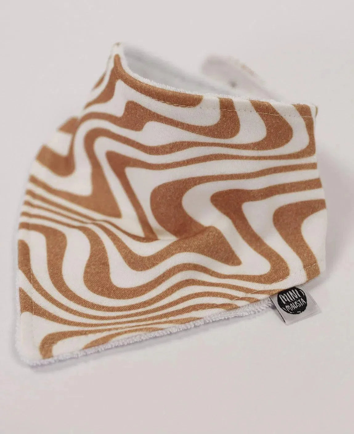 Babador Bandana Unissex | Swirl - MiniMalista Baby - 0.3, b2b, Baby, black-friday, com-desconto-mm10, Meia Estação, Menino -bebê-minimalista-estiloso