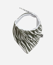 Babador Bandana Unissex | Zebra - MiniMalista Baby - 0.4, b2b, Baby, black-friday, com-desconto-mm10, Meia Estação, Menina, Menino -bebê-minimalista-estiloso