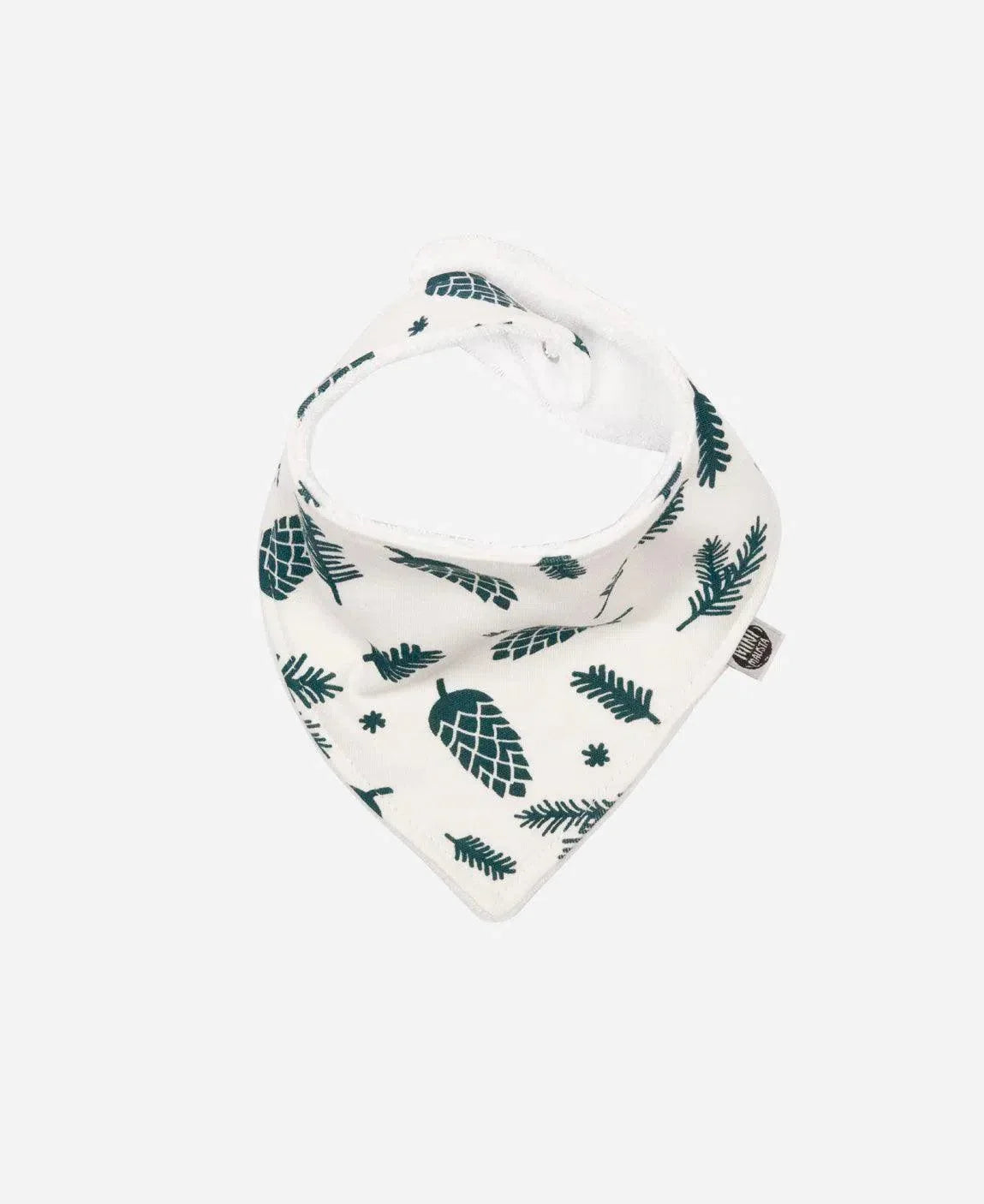 Babador Bandana Unissex Pine Cones - MiniMalista Baby - b2b, Baby, Christmas, com-desconto-mm10, Meia Estação, Menino, natal, Xmas -bebê-minimalista-estiloso