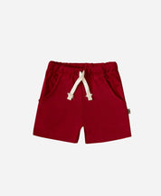 Bermuda Cargo Infantil Unissex MiniMalista Liso Real Red - MiniMalista Baby - 0.2, b2b, black-friday, Calor, Christmas, com-desconto-mm10, Kids, Menino, natal, Neutro, new, tab-tam-shorts-cargo, Unissex, Verão, Xmas -bebê-minimalista-estiloso