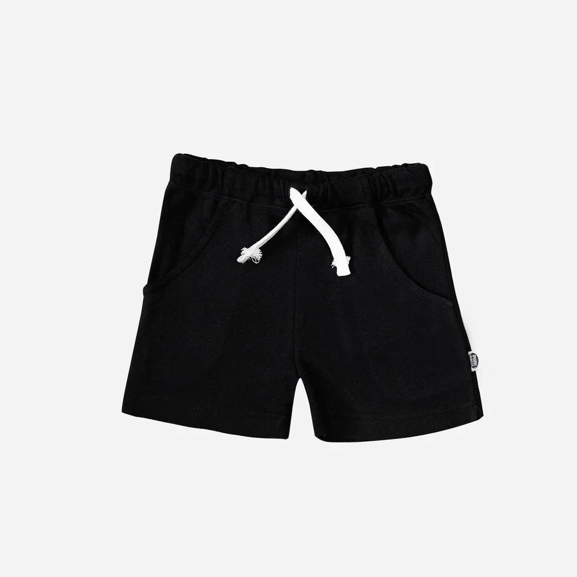 Bermuda Cargo Infantil Unissex MiniMalista | Liso Preto - MiniMalista Baby - 0.2, b2b, black-friday, Calor, com-desconto-mm10, Kids, Menino, new, tab-tam-shorts-cargo, Verão -bebê-minimalista-estiloso