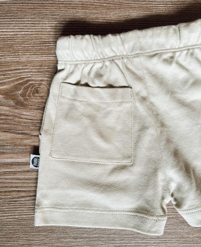 Bermuda Cargo Infantil Unissex MiniMalista | Liso Stone - MiniMalista Baby - 0.2, anonovo, b2b, black-friday, Calor, com-desconto-mm10, Kids, Menino, new, tab-tam-shorts-cargo, Verão -bebê-minimalista-estiloso