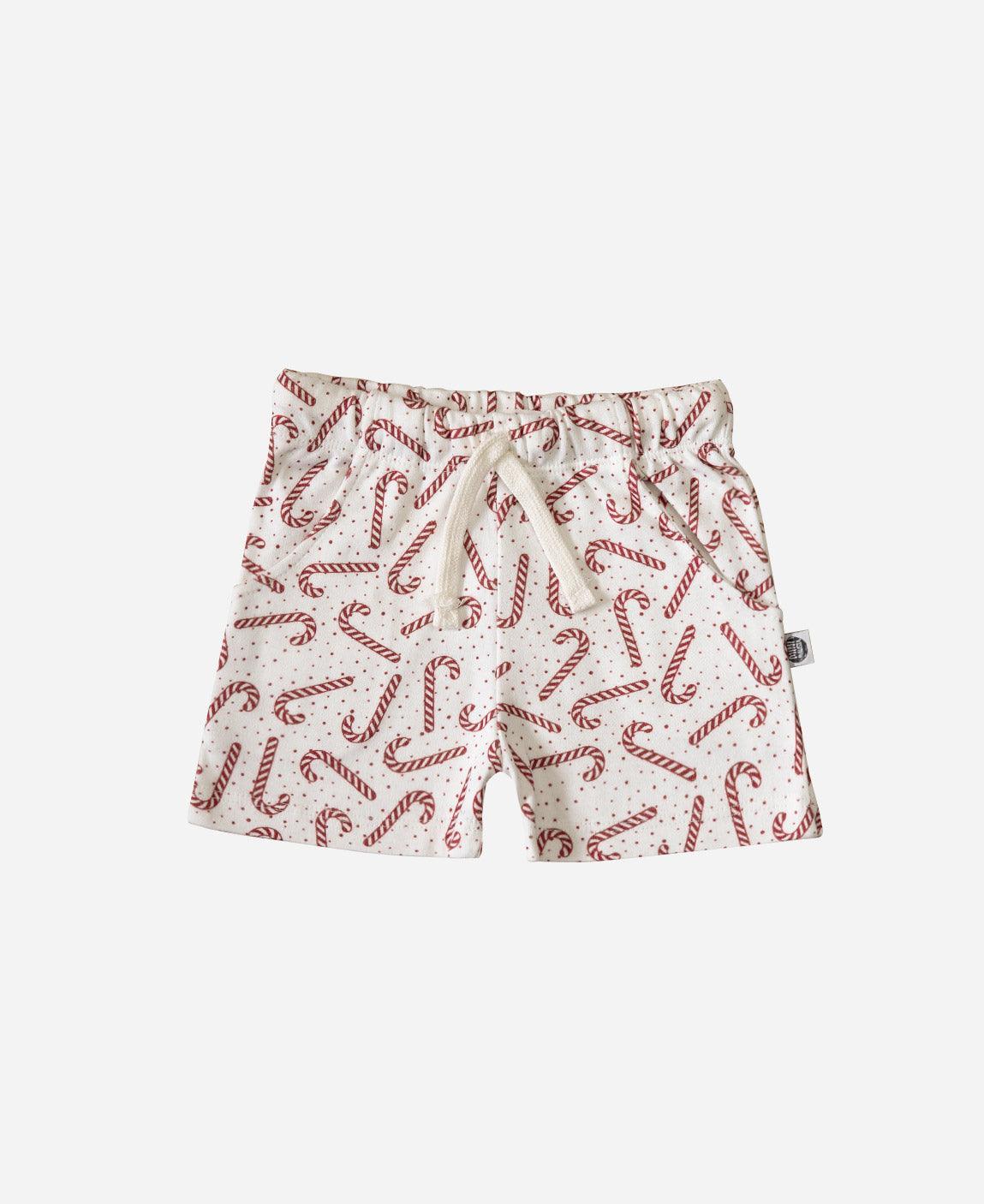 Bermuda Cargo Infantil Unissex | Candy Cane - MiniMalista Baby - 0, b2b, Calor, Christmas, com-desconto-mm10, Kids, Menino, natal, Neutro, new, tab-tam-shorts-cargo, Unissex, Verão, Xmas -bebê-minimalista-estiloso