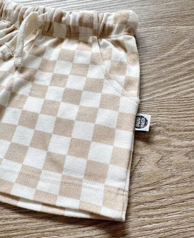 Bermuda Cargo Infantil Unissex | Racer Beige - MiniMalista Baby - 0.28, 0.3, b2b, black-friday, Calor, com-desconto-mm10, Kids, Menino, Neutro, new, tab-tam-shorts-cargo, Unissex, Verão -bebê-minimalista-estiloso