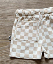 Bermuda Cargo Infantil Unissex | Racer Beige - MiniMalista Baby - 0.28, 0.3, b2b, black-friday, Calor, com-desconto-mm10, Kids, Menino, Neutro, new, tab-tam-shorts-cargo, Unissex, Verão -bebê-minimalista-estiloso