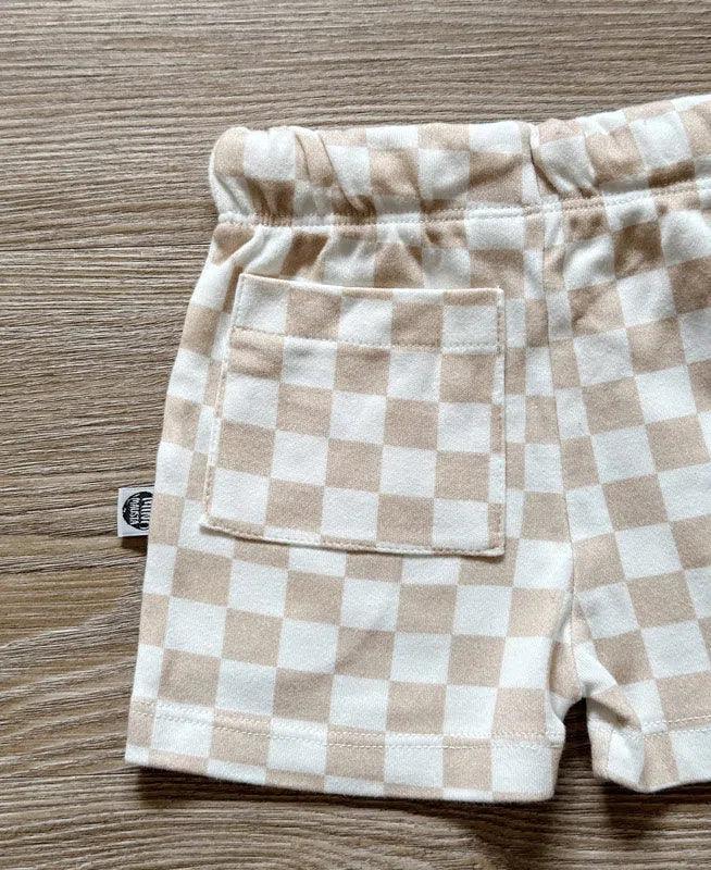 Bermuda Cargo Infantil Unissex | Racer Beige - MiniMalista Baby - 0.28, 0.3, b2b, black-friday, Calor, com-desconto-mm10, Kids, Menino, Neutro, new, tab-tam-shorts-cargo, Unissex, Verão -bebê-minimalista-estiloso