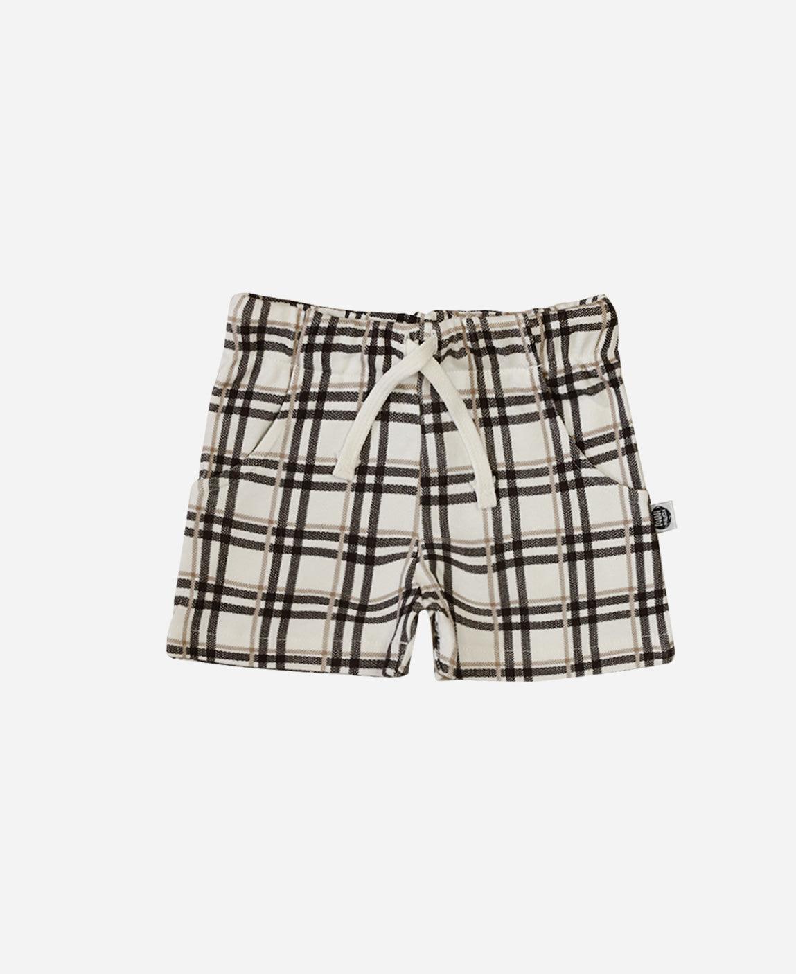 Bermuda Cargo Infantil Unissex | Xadrez Plaid - MiniMalista Baby - 0.2, b2b, black-friday, Calor, com-desconto-mm10, Kids, Menino, new, tab-tam-shorts-cargo, Verão -bebê-minimalista-estiloso