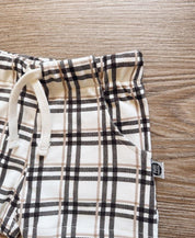 Bermuda Cargo Infantil Unissex | Xadrez Plaid - MiniMalista Baby - 0.2, b2b, black-friday, Calor, com-desconto-mm10, Kids, Menino, new, tab-tam-shorts-cargo, Verão -bebê-minimalista-estiloso