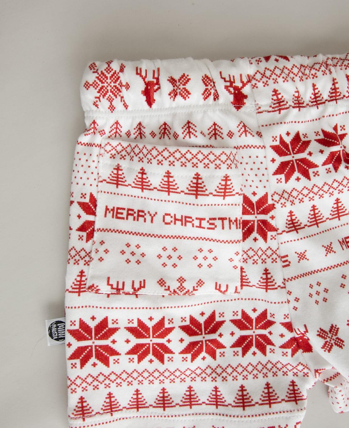 Bermuda Cargo Infantil Unissex | Xmas Tricot - MiniMalista Baby - 0, b2b, Calor, Christmas, com-desconto-mm10, Kids, Menino, natal, Neutro, new, tab-tam-shorts-cargo, Unissex, Verão, Xmas -bebê-minimalista-estiloso