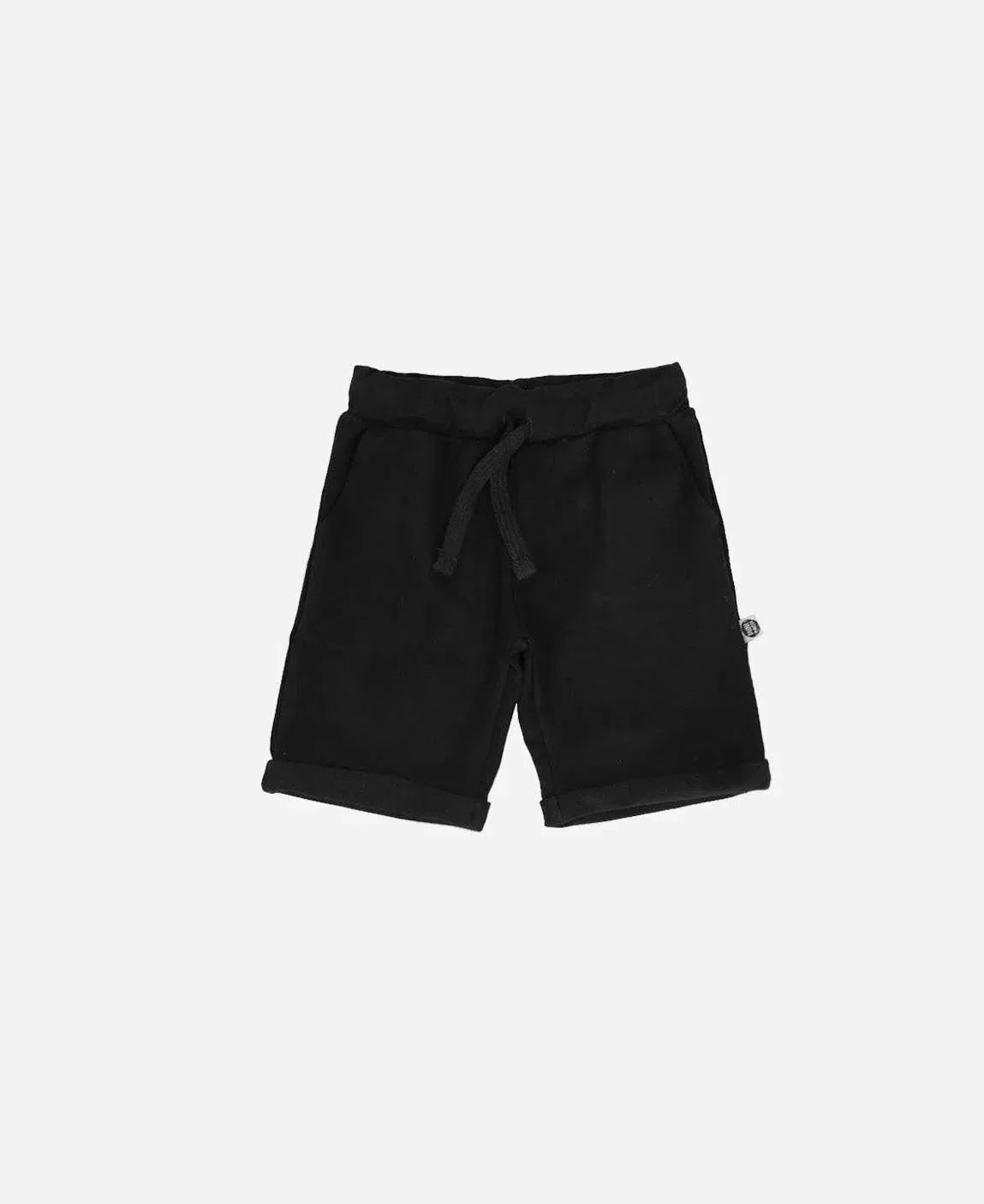 Bermuda Infantil Moletinho MiniMalista | Liso Preto - MiniMalista Baby - b2b, Calor, Kids, Menino, Neutro, outlet, tab-tam-bermuda-moletinho, Unissex, Verão -bebê-minimalista-estiloso
