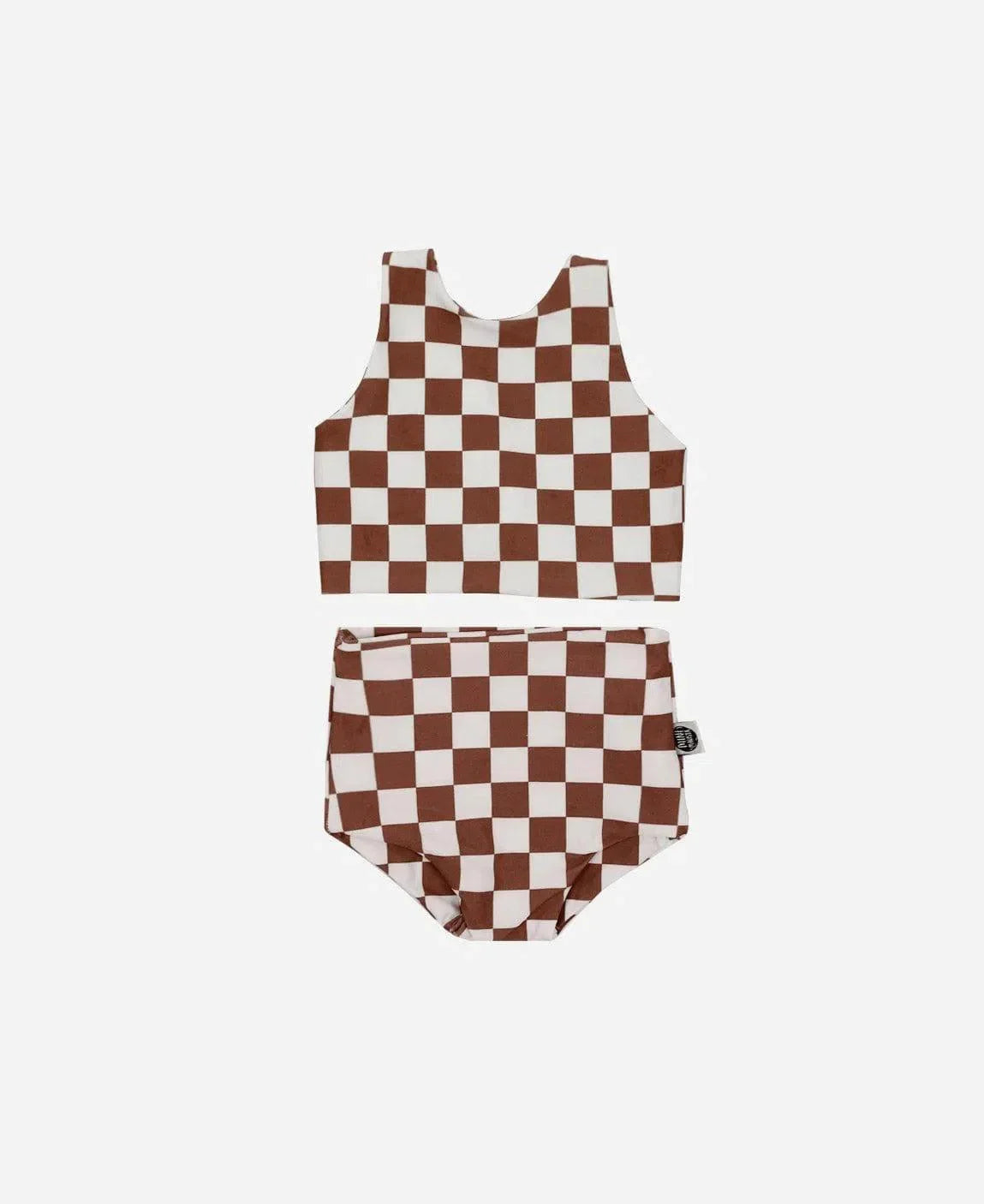 Biquini Dupla Face Infantil Estampado UV50+ | Racer Oak - MiniMalista Baby - 0, b2b, Calor, com-desconto-mm10, Menina, tab-tam-biquini, Verão -bebê-minimalista-estiloso