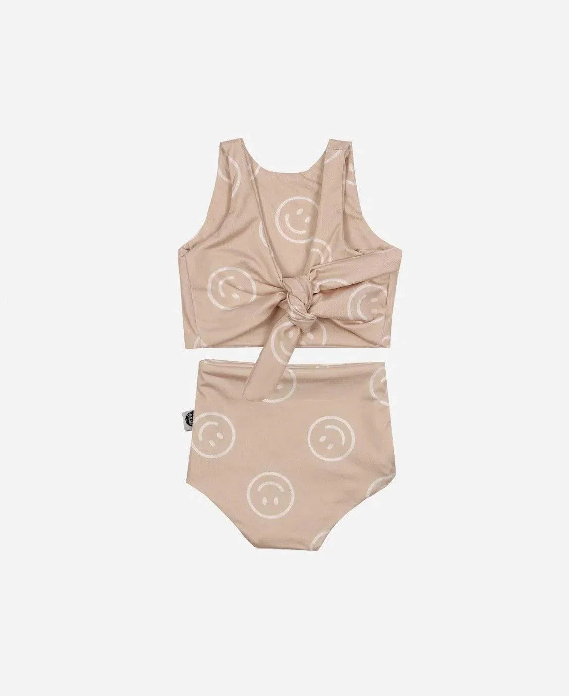 Biquini Dupla Face Infantil Estampado UV50+ | Smiley - MiniMalista Baby - 0, b2b, Calor, com-desconto-mm10, Menina, tab-tam-biquini, Verão -bebê-minimalista-estiloso