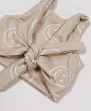 Biquini Dupla Face Infantil Estampado UV50+ | Smiley - MiniMalista Baby - 0, b2b, Calor, com-desconto-mm10, Menina, tab-tam-biquini, Verão -bebê-minimalista-estiloso