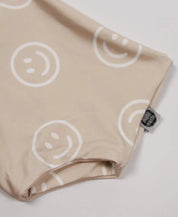 Biquini Dupla Face Infantil Estampado UV50+ | Smiley - MiniMalista Baby - 0, b2b, Calor, com-desconto-mm10, Menina, tab-tam-biquini, Verão -bebê-minimalista-estiloso
