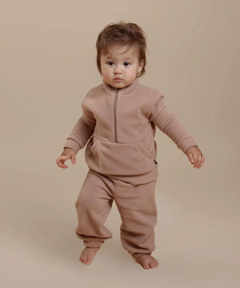 Blusão Inverno Soft MiniMalista | Liso Cinnamon - MiniMalista Baby - 0.5, b2b, Baby, Best, black-friday, com-desconto-mm10, Frio, Kids, Menina, Menino, Neutro, tab-tam-blusao-soft, tab-tam-blusão-soft-bebe, Unissex -bebê-minimalista-estiloso