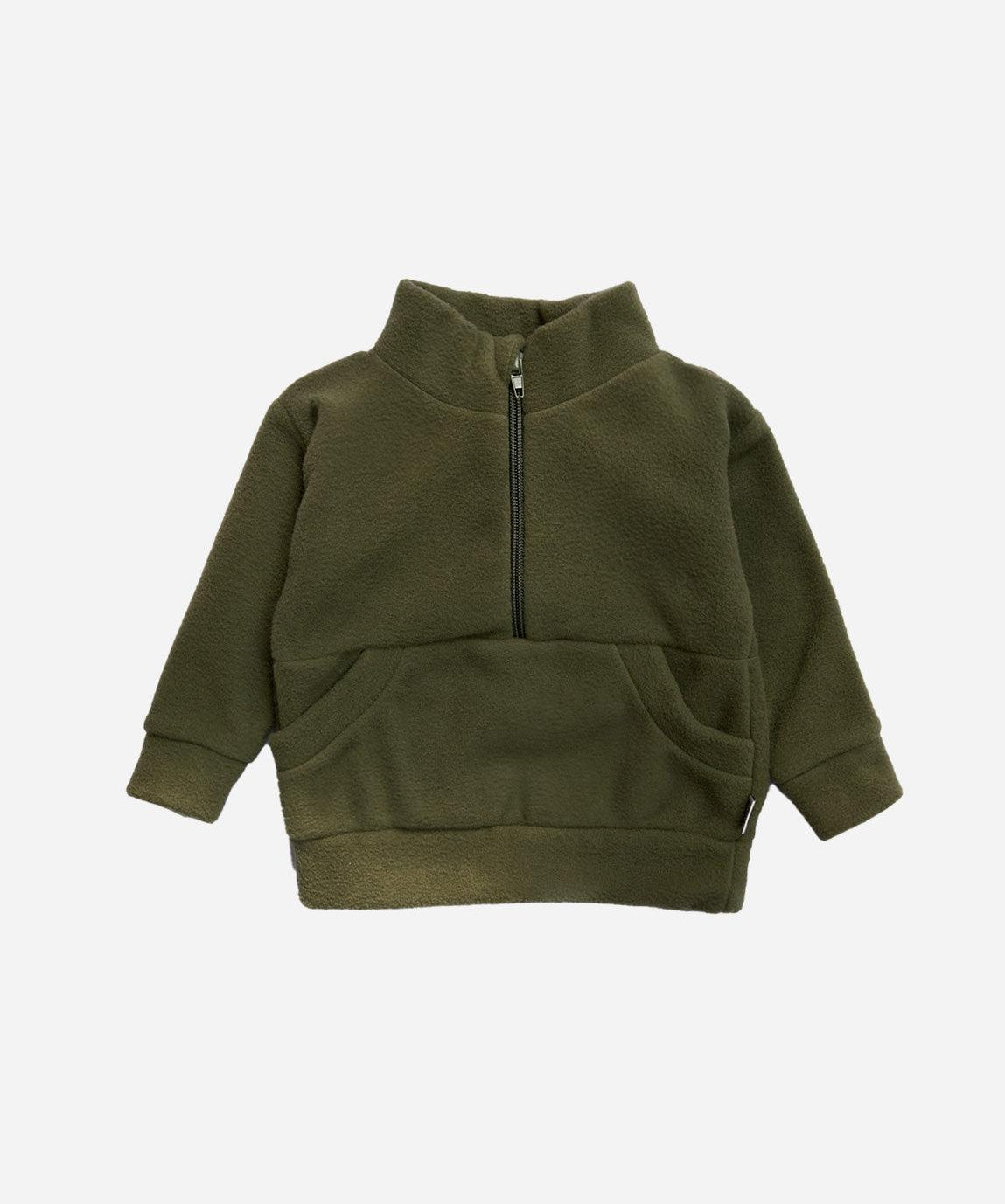 Blusão Inverno Soft MiniMalista | Liso Jungle Green - MiniMalista Baby - 0.5, b2b, Baby, black-friday, Christmas, com-desconto-mm10, Frio, Kids, Menino, Natal, tab-tam-blusao-soft, tab-tam-blusão-soft-bebe, Xmas -bebê-minimalista-estiloso
